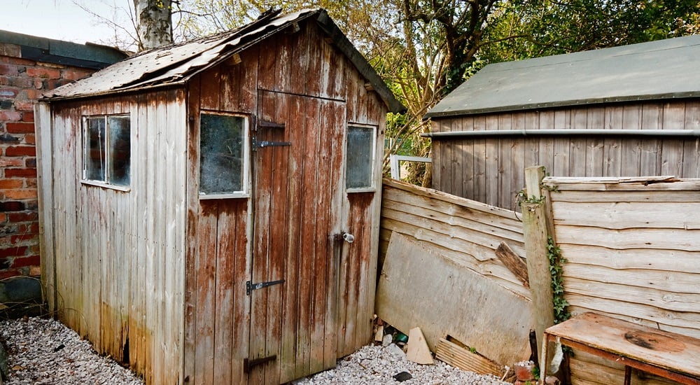 How to Get Rid of an Old Shed